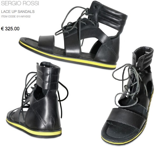 sergio rossi gladiator sandals